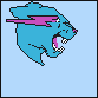 Mine-Craft.io - Join to world MR BEAST LOGO - PIXEL ART